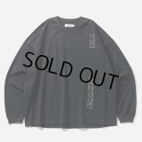 【30%OFF】TIGHTBOOTH/STRAIGHT UP L/S T-SHIRT（Black）［プリント長袖ポケT-24秋冬］