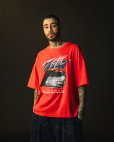 画像2: 【30%OFF】TIGHTBOOTH/INITIAL T T-SHIRT（Black）［プリントT-24秋冬］ (2)
