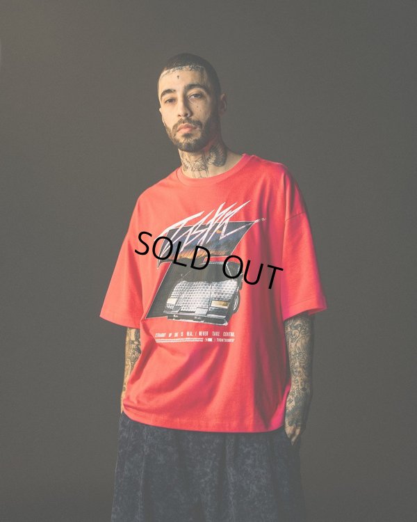 画像2: 【30%OFF】TIGHTBOOTH/INITIAL T T-SHIRT（Black）［プリントT-24秋冬］