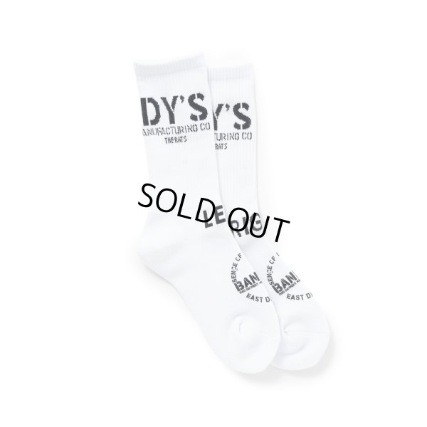 画像2: RATS/PILE SOCKS（WHITE）［ソックス-24秋冬］