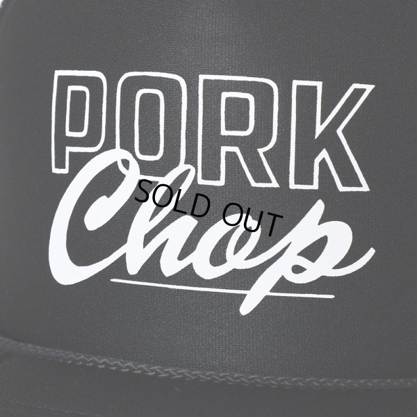 画像3: PORKCHOP/MASA SCULP MESH CAP B（BLACK）［メッシュキャップ-24秋冬］