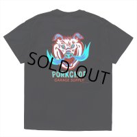 PORKCHOP/MASA SCULP POCKET TEE A（BLACK）［プリントポケT-24秋冬］