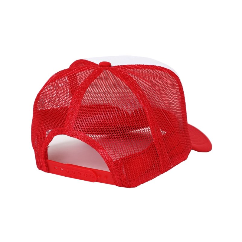 画像2: PORKCHOP/MASA SCULP MESH CAP B（RED）［メッシュキャップ-24秋冬］