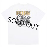 PORKCHOP/MASA SCULP TEE B（WHITE）［プリントT-24秋冬］