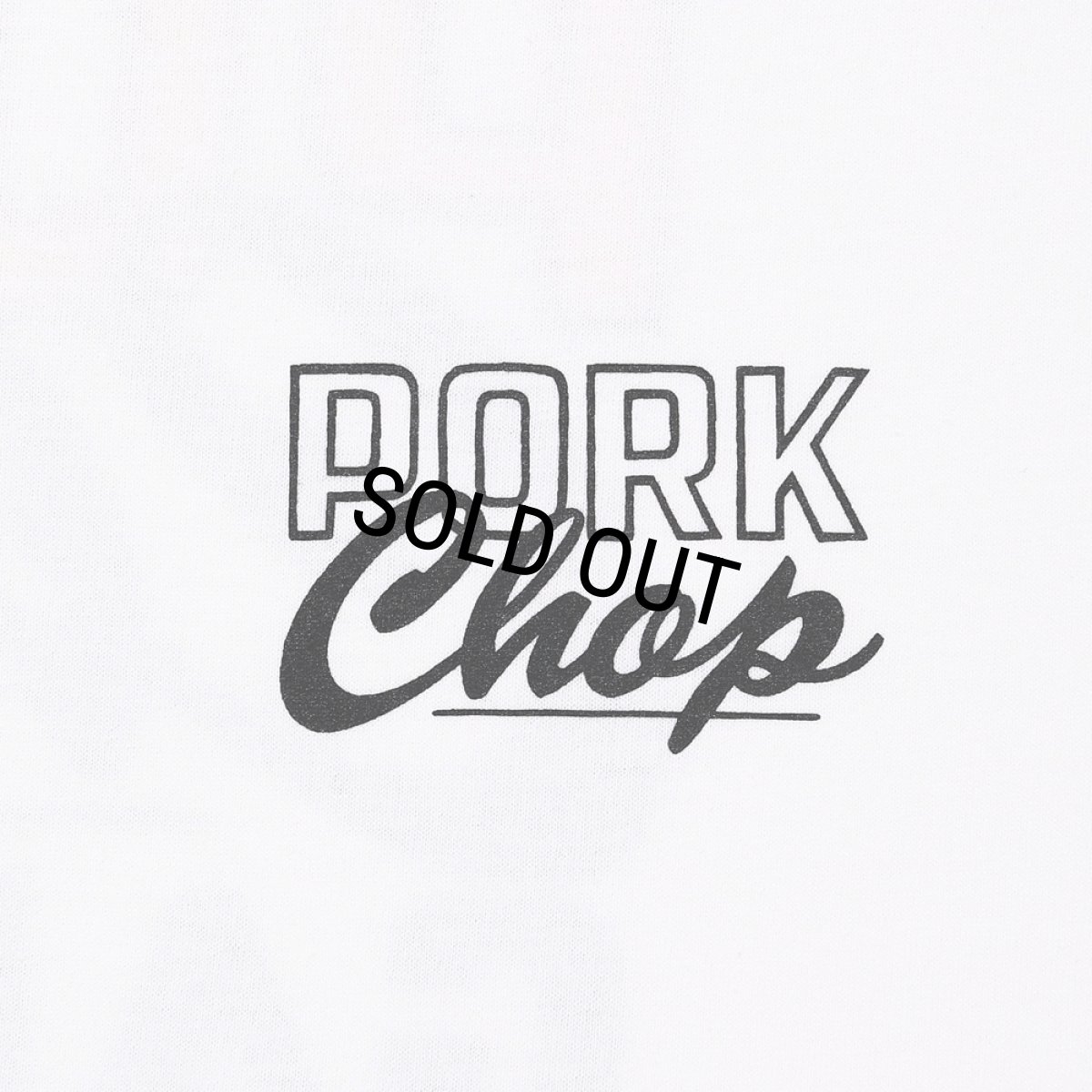 画像3: PORKCHOP/MASA SCULP TEE B（WHITE）［プリントT-24秋冬］ (3)