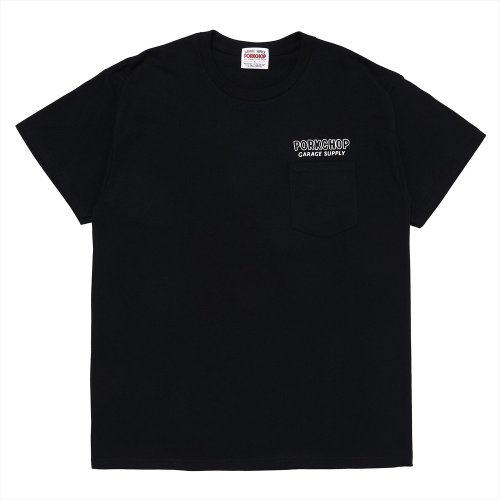 他の写真1: PORKCHOP/MASA SCULP POCKET TEE A（BLACK）［プリントポケT-24秋冬］
