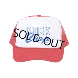 PORKCHOP/MASA SCULP MESH CAP B（RED）［メッシュキャップ-24秋冬］