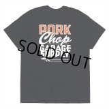PORKCHOP/MASA SCULP TEE B（BLACK）［プリントT-24秋冬］