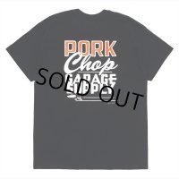 PORKCHOP/MASA SCULP TEE B（BLACK）［プリントT-24秋冬］