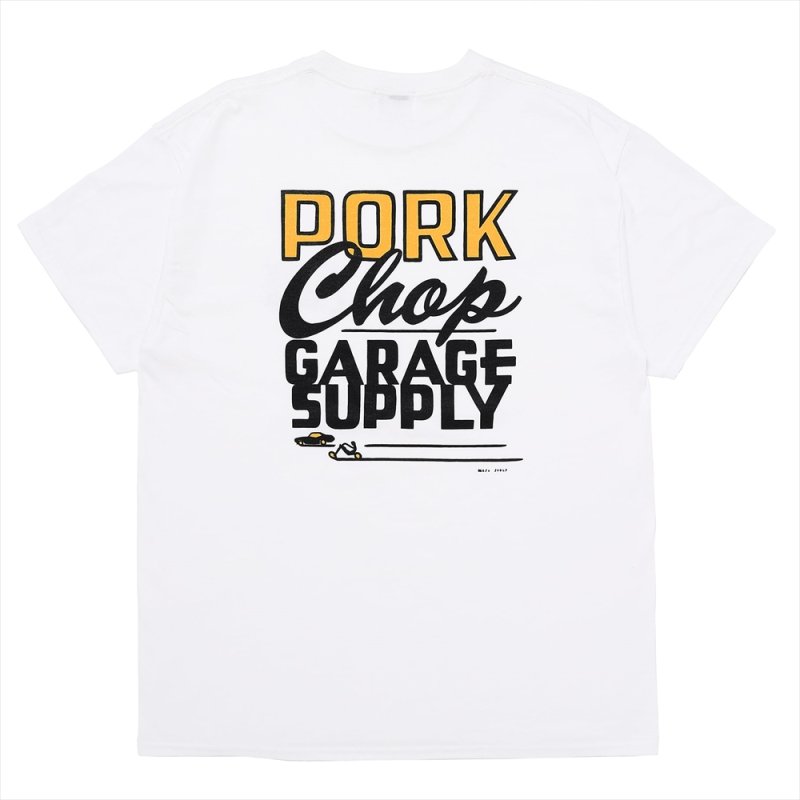 画像2: PORKCHOP/MASA SCULP TEE B（WHITE）［プリントT-24秋冬］