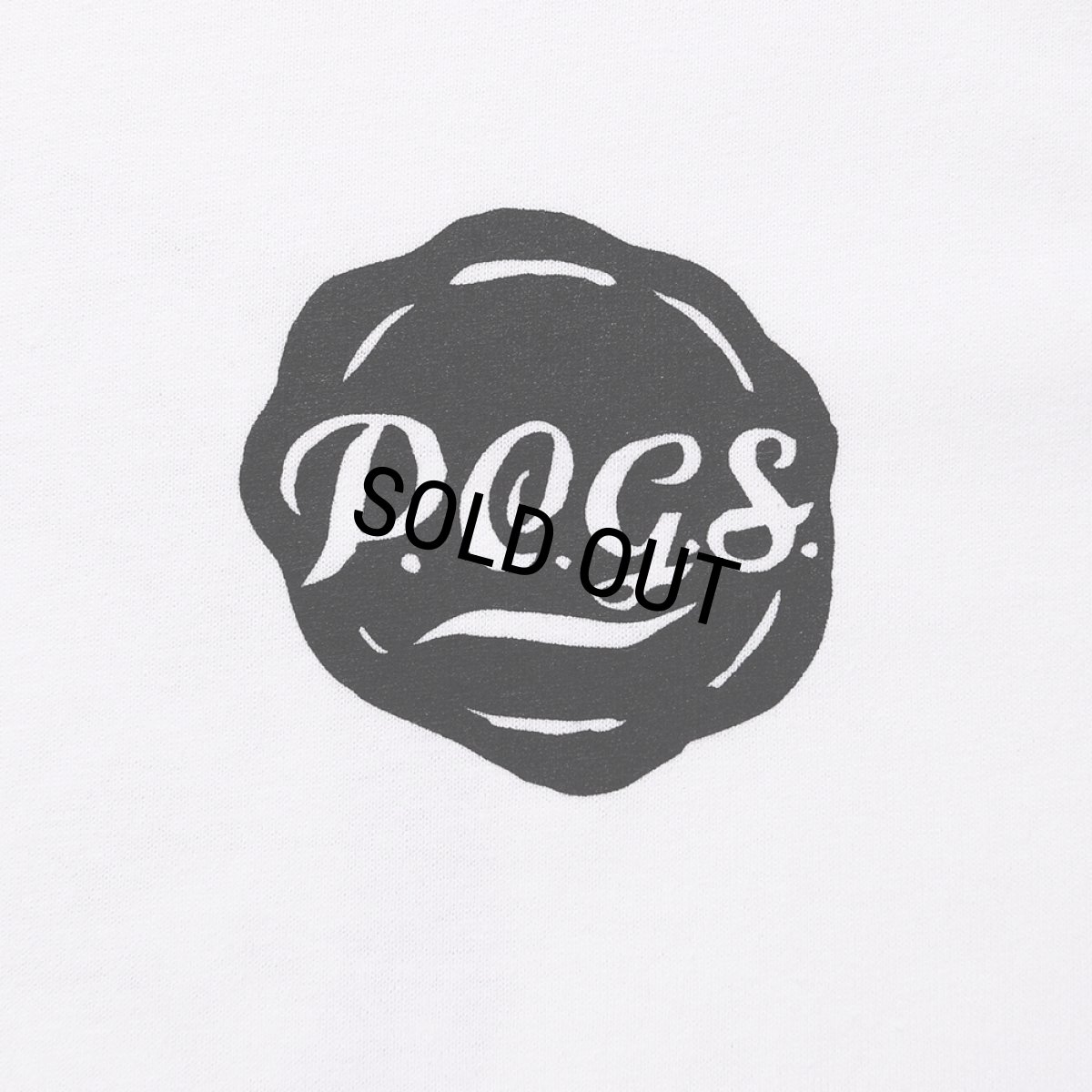 画像3: PORKCHOP/MASA SCULP L/S TEE C（WHITE）［プリント長袖T-24秋冬］ (3)