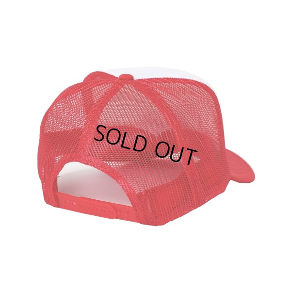 画像2: PORKCHOP/MASA SCULP MESH CAP B（RED）［メッシュキャップ-24秋冬］