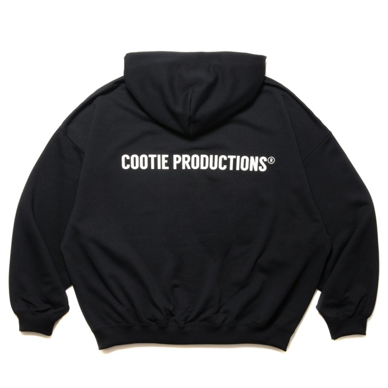 画像2: COOTIE PRODUCTIONS/Dry Tech Oversized Sweat Zip Up Hoodie（Black）［ドライテックジップフーディー-24秋冬］