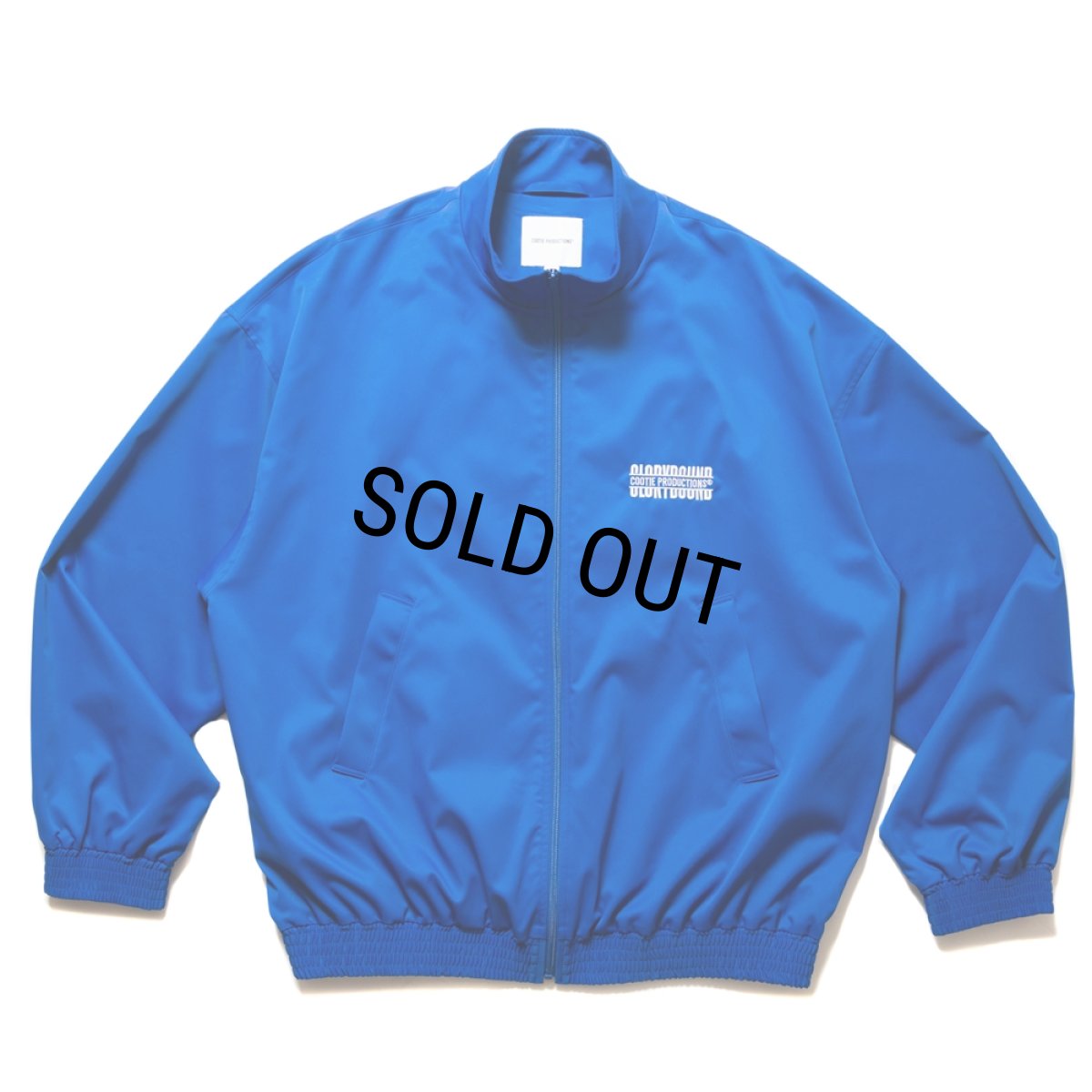 画像1: COOTIE PRODUCTIONS/Polyester Twill Track Jacket（Blue）［トラックJKT-24秋冬］ (1)