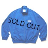 COOTIE PRODUCTIONS/Polyester Twill Track Jacket（Blue）［トラックJKT-24秋冬］