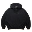 COOTIE PRODUCTIONS/Dry Tech Oversized Sweat Zip Up Hoodie（Black