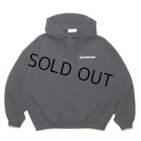 COOTIE PRODUCTIONS/Dry Tech Oversized Sweat Zip Up Hoodie（Black）［ドライテックジップフーディー-24秋冬］