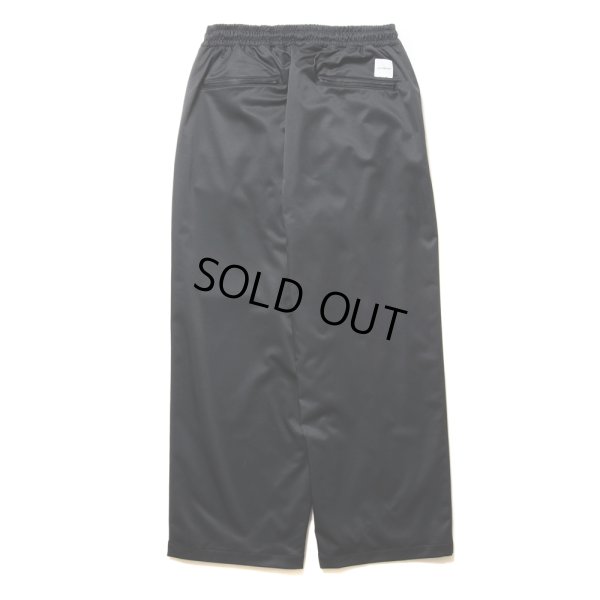 画像2: COOTIE PRODUCTIONS/Polyester Twill 2 Tuck Track Pants（Black）［2タックトラックパンツ-24秋冬］