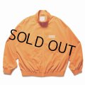 COOTIE PRODUCTIONS/Polyester Twill Track Jacket（Orange）［トラックJKT-24秋冬］