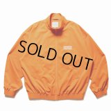 COOTIE PRODUCTIONS/Polyester Twill Track Jacket（Orange）［トラックJKT-24秋冬］
