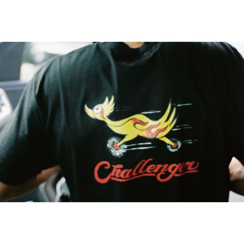画像3: CHALLENGER/FIRE BIRD TEE（BLACK）［プリントT-24秋冬］