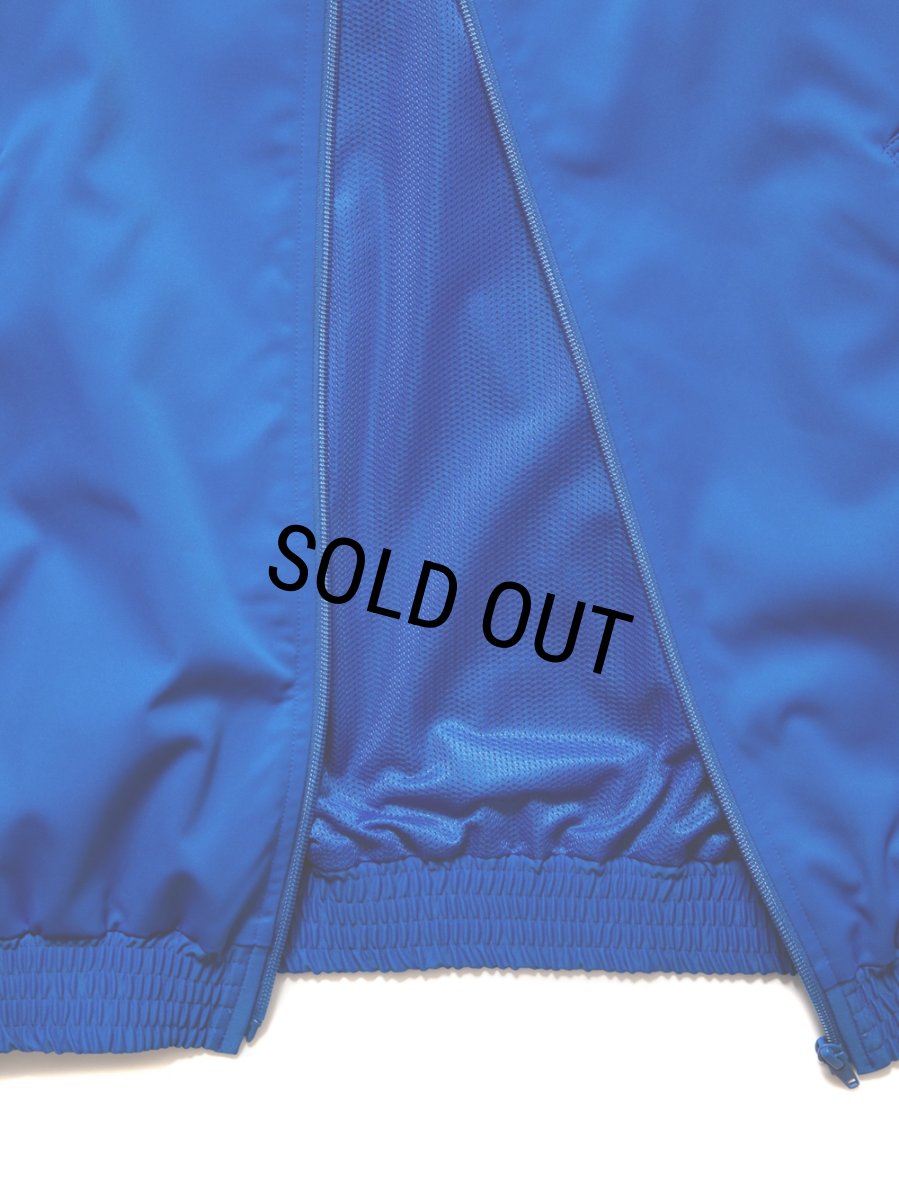 画像2: COOTIE PRODUCTIONS/Polyester Twill Track Jacket（Blue）［トラックJKT-24秋冬］ (2)