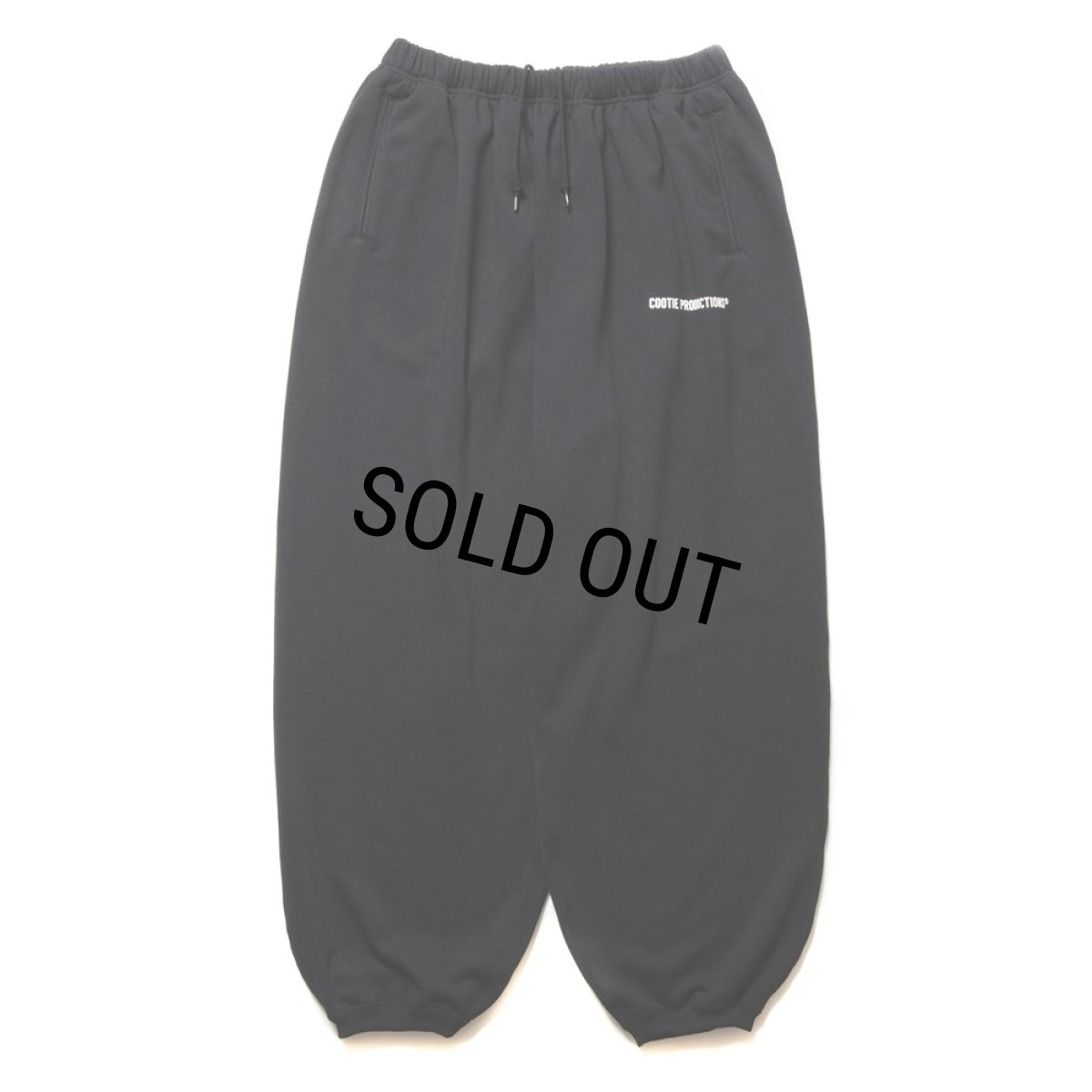 画像1: COOTIE PRODUCTIONS/Dry Tech Sweat Pants（Black）［ドライテックスウェットパンツ-24秋冬］ (1)