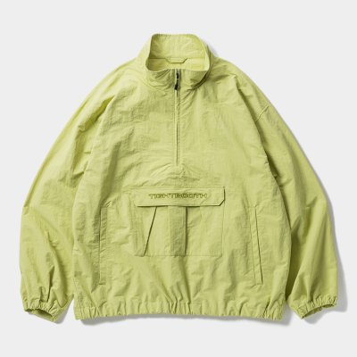 画像1: 【30%OFF】TIGHTBOOTH/BIG LOGO ANORAK（Light Green）［アノラック-24秋冬］