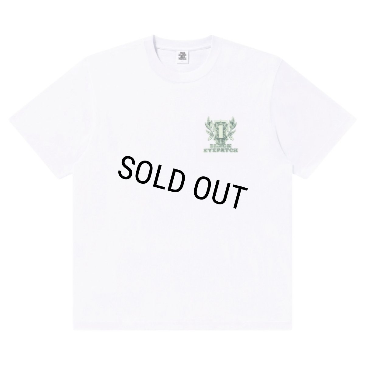 画像2: BlackEyePatch/ONE BUCK TEE(WHITE) (2)