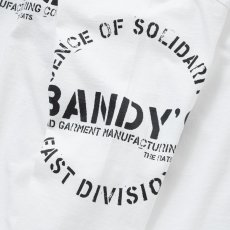 画像4: 【30%OFF】RATS/STAMP LOGO L/S TEE（WHITE）［プリント長袖T-24秋冬］ (4)