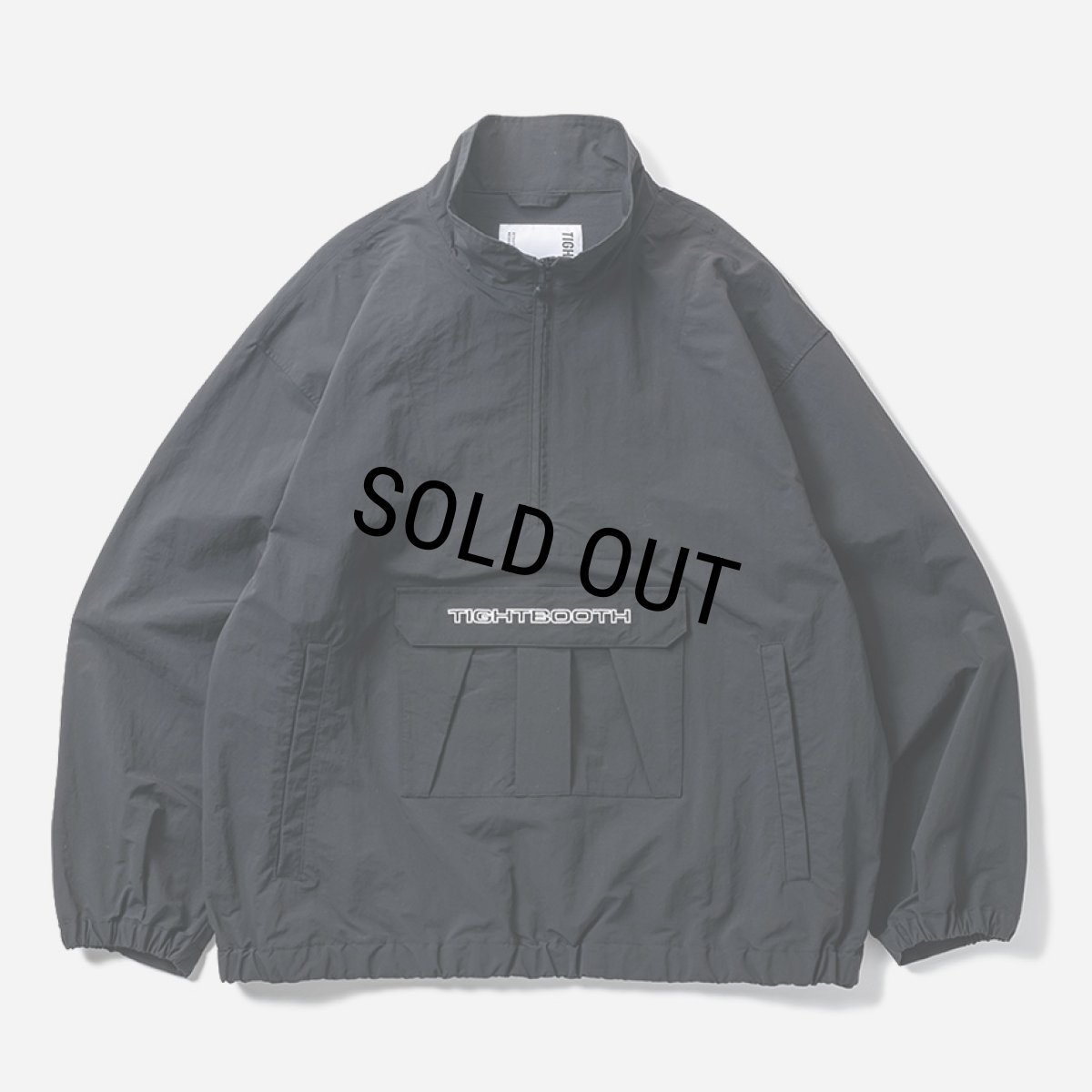 画像1: TIGHTBOOTH/BIG LOGO ANORAK（Black）［アノラック-24秋冬］ (1)