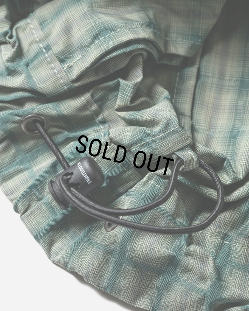 画像9: 【30%OFF】TIGHTBOOTH/PLAID LIGHT SWING TOP（Green）［ライトスウィングトップ-24秋冬］ (9)