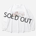 TIGHTBOOTH/PASS THE PIE L/S T-SHIRT（White）［プリント長袖T-24秋冬］