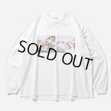 TIGHTBOOTH/PASS THE PIE L/S T-SHIRT（White）［プリント長袖T-24秋冬］