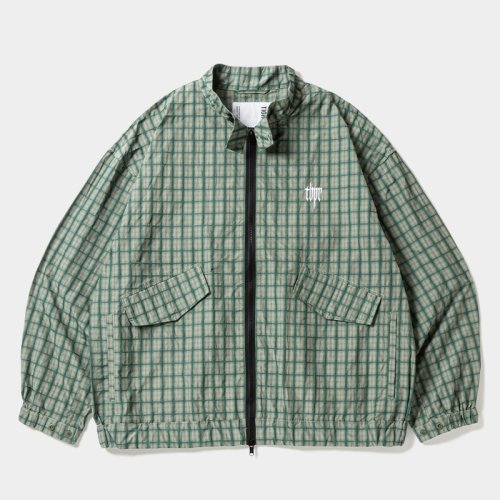 他の写真1: 【30%OFF】TIGHTBOOTH/PLAID LIGHT SWING TOP（Green）［ライトスウィングトップ-24秋冬］