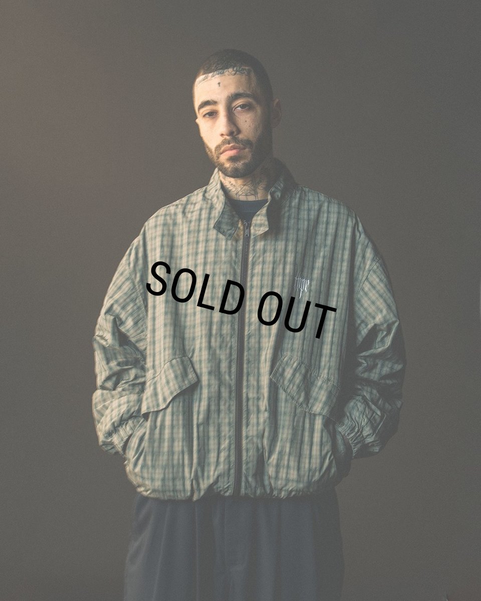 画像12: 【30%OFF】TIGHTBOOTH/PLAID LIGHT SWING TOP（Green）［ライトスウィングトップ-24秋冬］ (12)