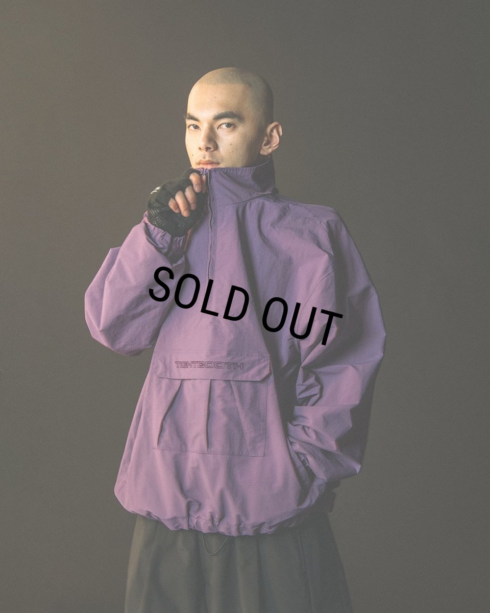 画像12: 【40%OFF】TIGHTBOOTH/BIG LOGO ANORAK（Light Green）［アノラック-24秋冬］ (12)