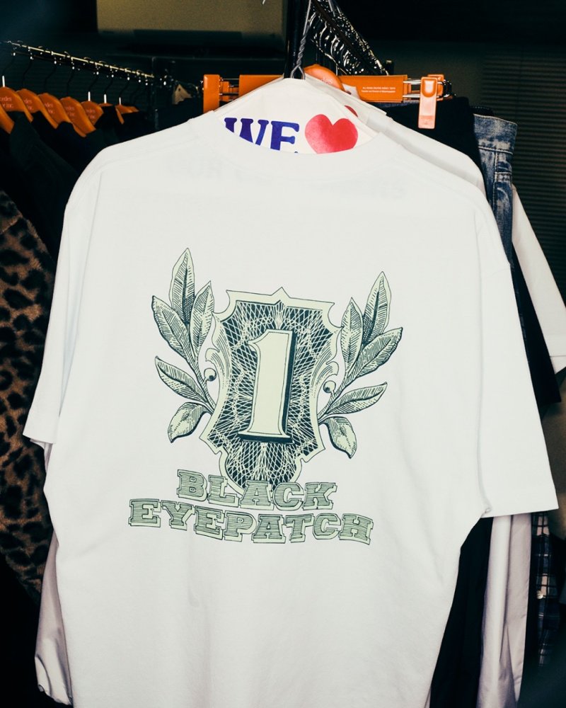 画像3: BlackEyePatch/ONE BUCK TEE(WHITE)