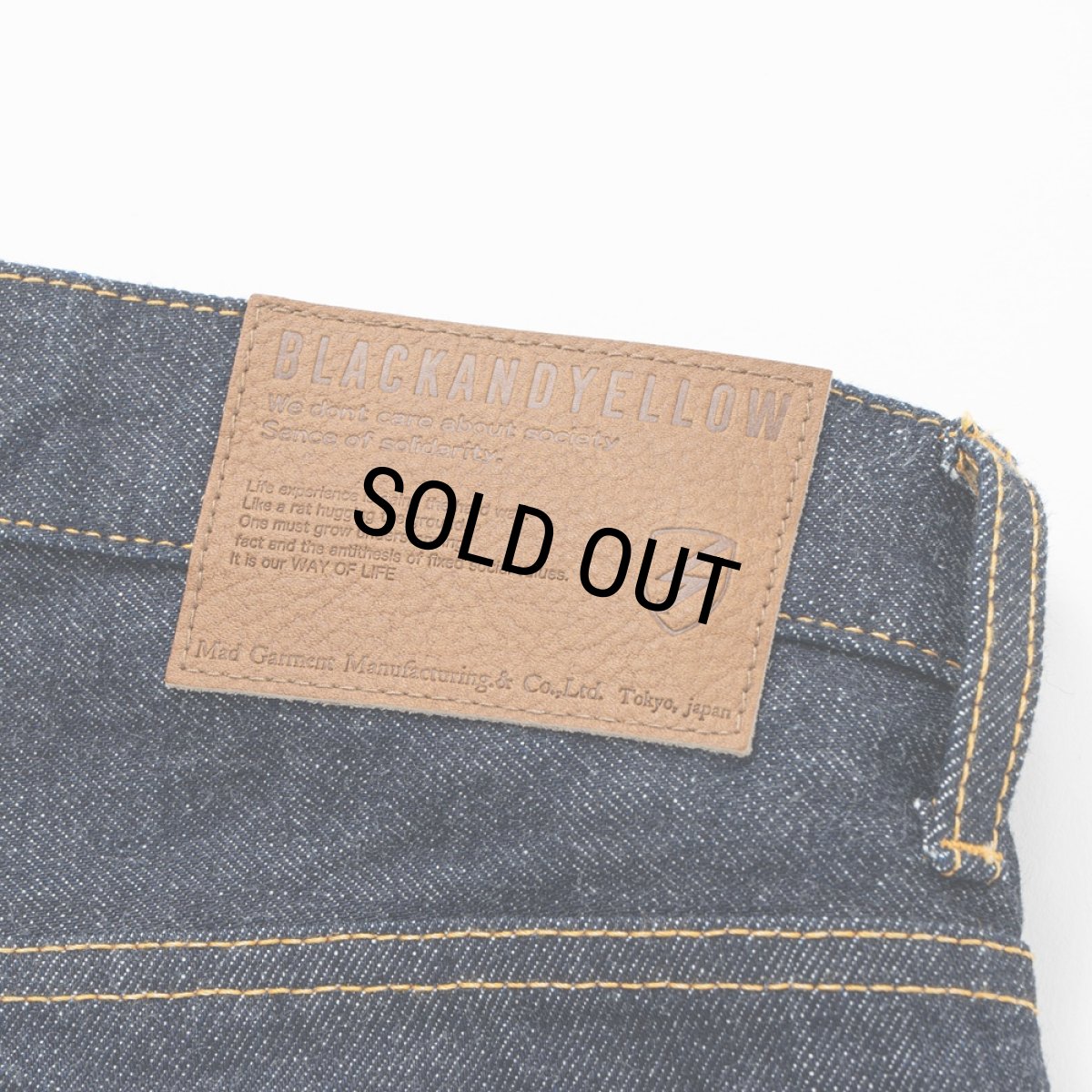 画像6: 【30%OFF】RATS/INDIGO DENIM PANTS（INDIGO）［デニムパンツ-24秋冬］ (6)