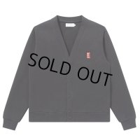 BlackEyePatch/SMALL HWC SWEAT CARDIGAN（BLACK）