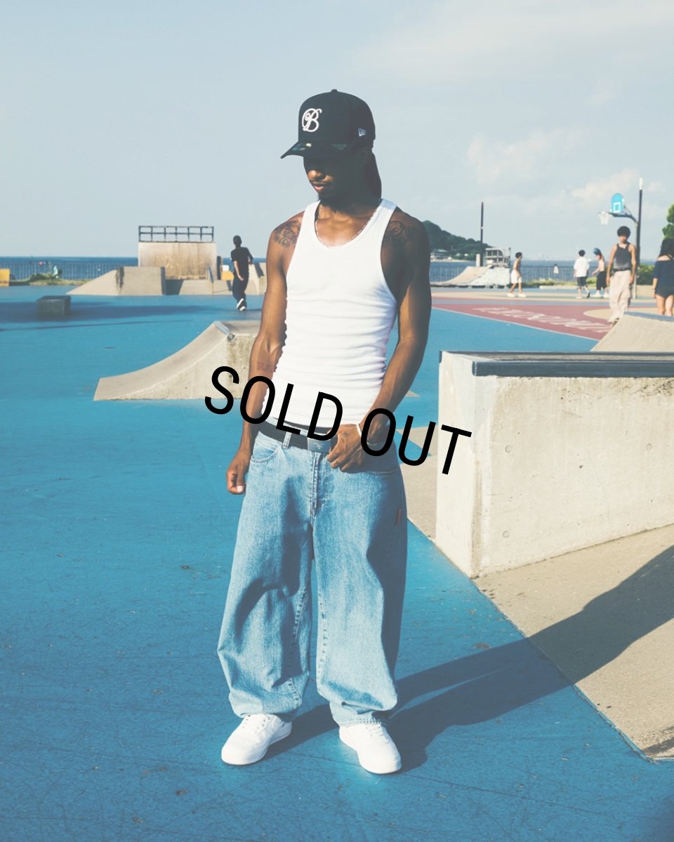 画像4: BlackEyePatch/B EMBELEM PRE CURVED NEW ERA CAP(NAVY) (4)