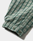 画像7: 【30%OFF】TIGHTBOOTH/PLAID LIGHT SWING TOP（Green）［ライトスウィングトップ-24秋冬］