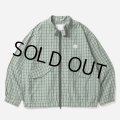 【30%OFF】TIGHTBOOTH/PLAID LIGHT SWING TOP（Green）［ライトスウィングトップ-24秋冬］