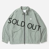 【30%OFF】TIGHTBOOTH/PLAID LIGHT SWING TOP（Green）［ライトスウィングトップ-24秋冬］
