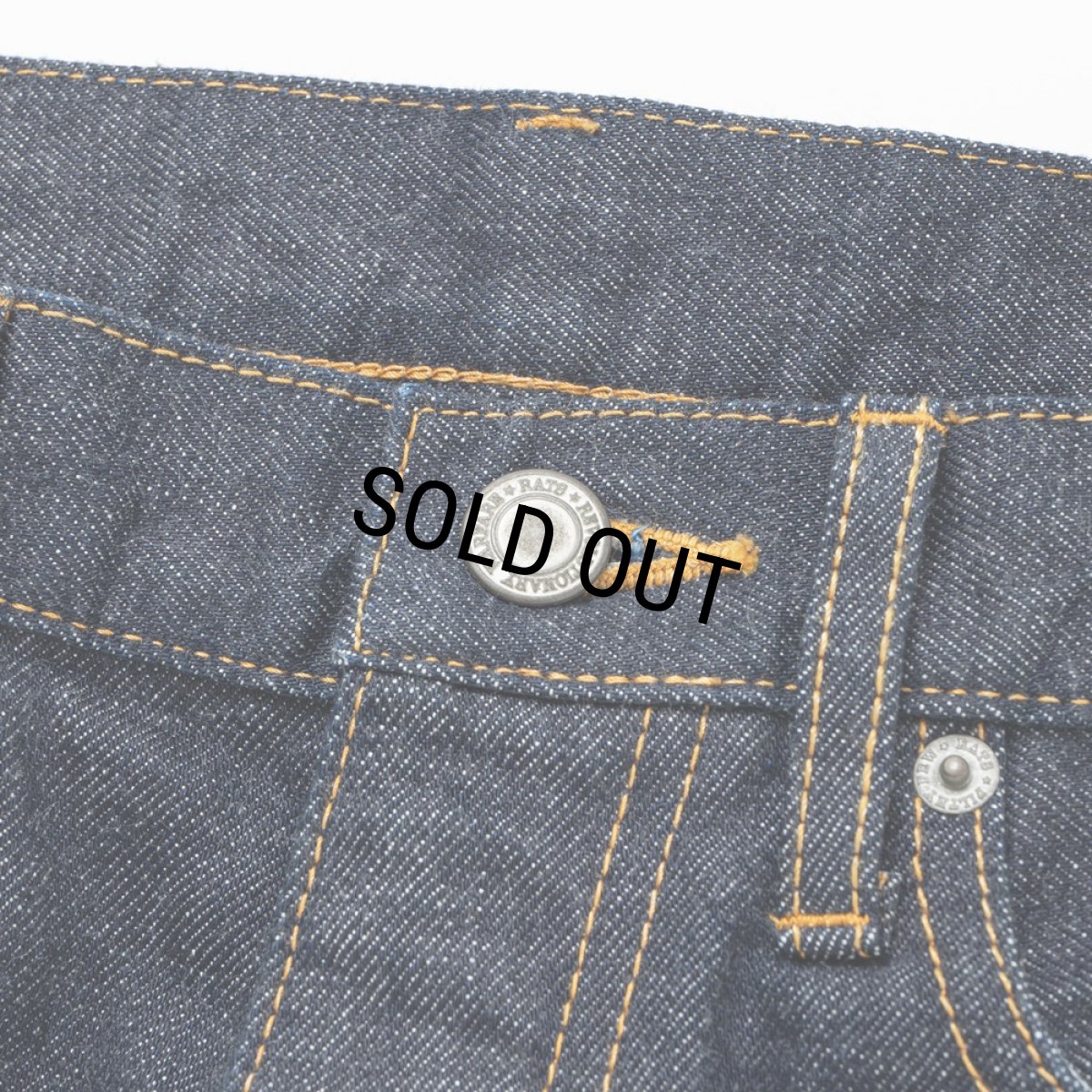 画像3: 【30%OFF】RATS/INDIGO DENIM PANTS（INDIGO）［デニムパンツ-24秋冬］ (3)