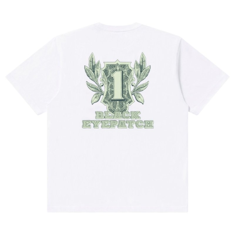 画像2: BlackEyePatch/ONE BUCK TEE(WHITE)