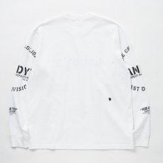 画像2: 【30%OFF】RATS/STAMP LOGO L/S TEE（WHITE）［プリント長袖T-24秋冬］ (2)