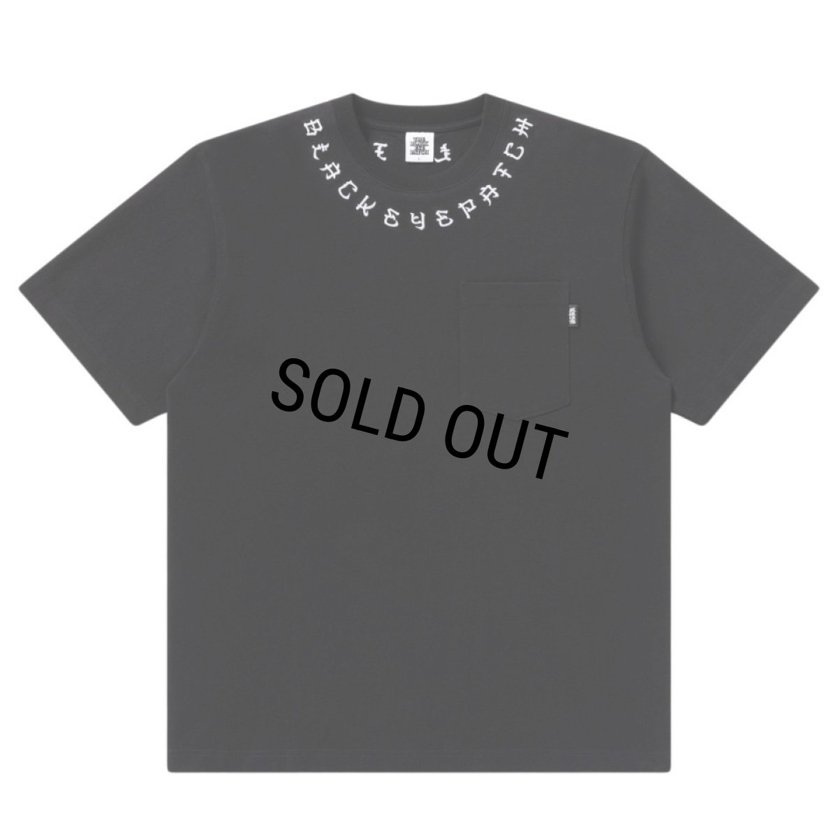 画像1: BlackEyePatch/KANJI POCKET TEE（BLACK） (1)
