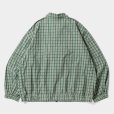 画像2: 【30%OFF】TIGHTBOOTH/PLAID LIGHT SWING TOP（Green）［ライトスウィングトップ-24秋冬］ (2)