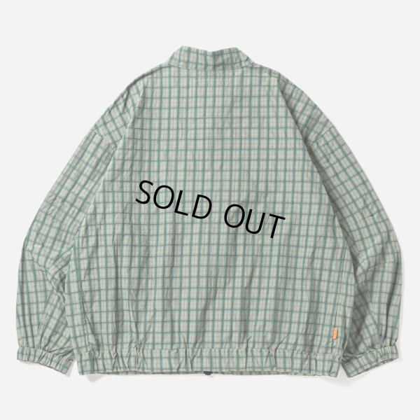 画像2: 【30%OFF】TIGHTBOOTH/PLAID LIGHT SWING TOP（Green）［ライトスウィングトップ-24秋冬］